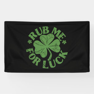 Lona Frótame para la suerte día de San Patricio trébol