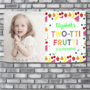 Lona Fruta Dos-tti Frutti Segundo Cumpleaños
