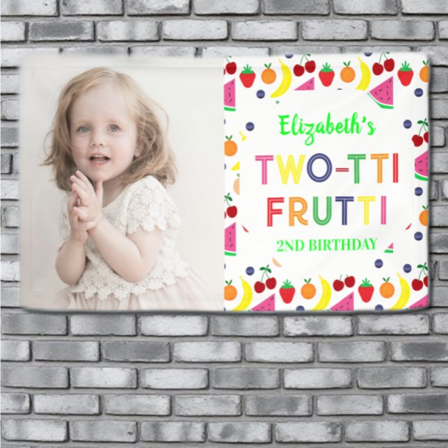 Lona Fruta Dos-tti Frutti Segundo Cumpleaños (Subido por el creador)