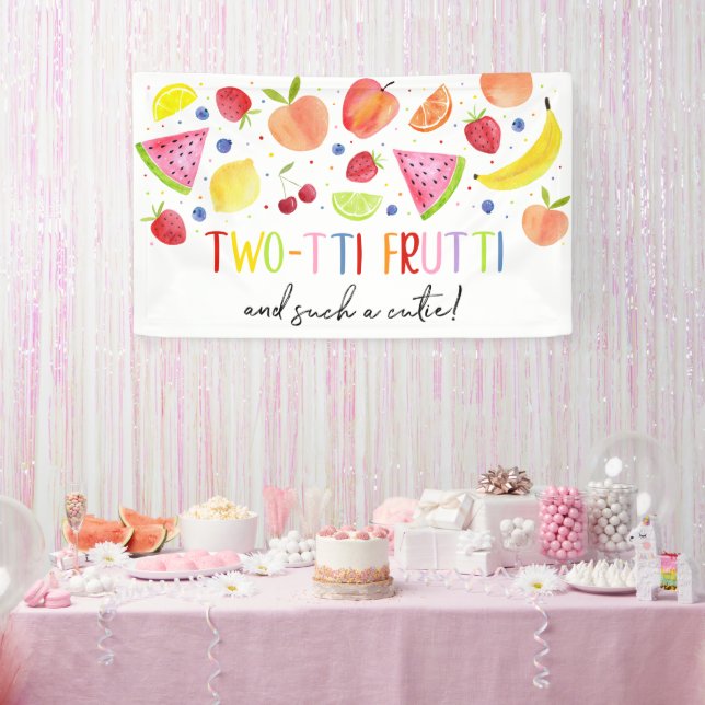 Lona Frutti de dos tetas, un segundo cumpleaños tan abu (Fiesta)