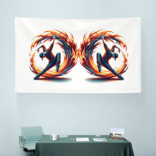 Lona Fuego callejero de ruptura con energía urbana