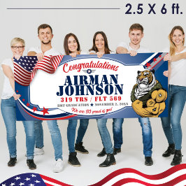 Lona Fuerza Aérea BMT Graduación 319 Tigres TRS Ejércit