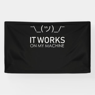 Lona Funciona en mi máquina - Programación