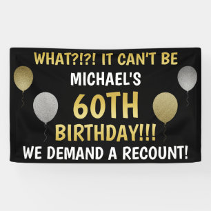 Lona Funny 60th Birthday (recuento)