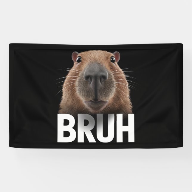 Lona Funny Capybara Bruh (Horizontal)