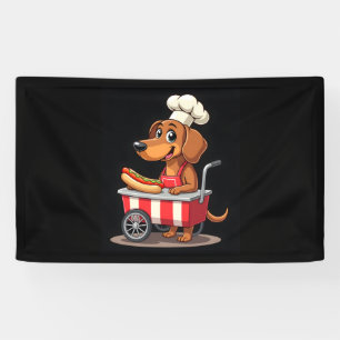 Lona Funny Dachshund Dog Hotdog Sandwich Weenie Sausage