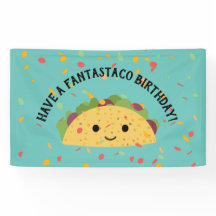 Funny Ten Fantastaco Birthday Cute Kawaii Taco