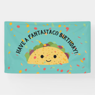 Lona Funny Ten Fantastaco Birthday Cute Kawaii Taco