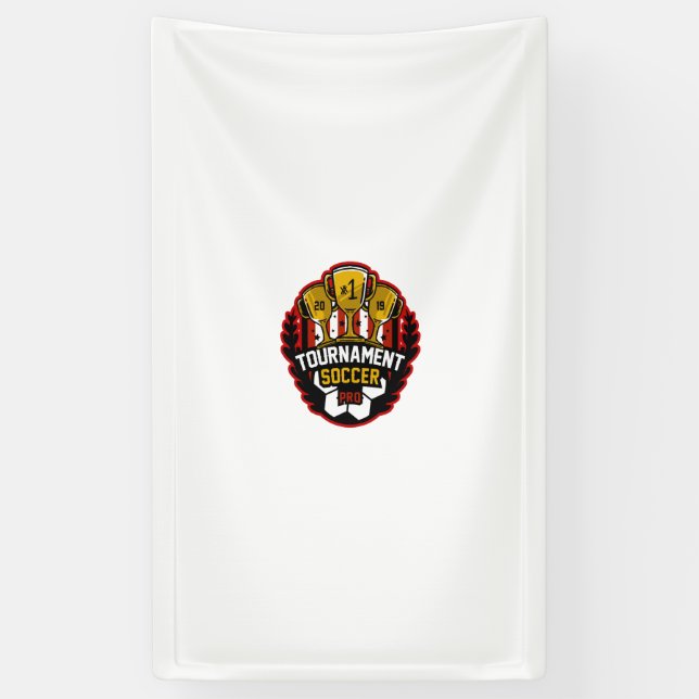 Lona fútbol de torneo (Vertical)