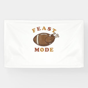 Lona Fútbol Turquía Modo Festín Día de Acción de Gracia