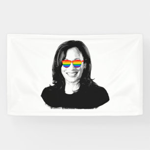 Lona Gafas de sol de arcoiris Kamala Harris