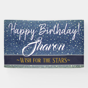 Lona Galaxia del azul de cielo de las estrellas del