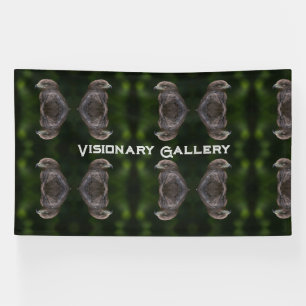 Lona Galería Visionaria Texto personalizado Imagen del