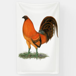 Lona Gallo Ginger Rojo Gamecock