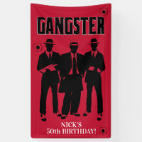 Gángster temático, fiesta del gángster