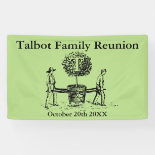 Lona Gardeners Family Reunion H Banner nombre personali