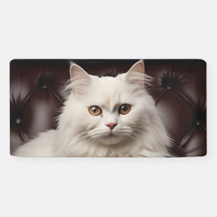 Lona Gato blanco majestuoso