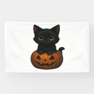 Lona Gato de calabaza - Pequeña y espeluznante camiseta