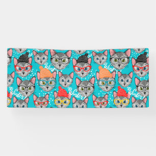 Lona Gato en el gorra