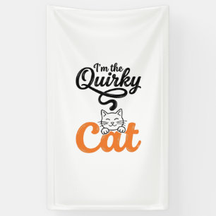 Lona Gato extravagante grabado vintage diseño amante de