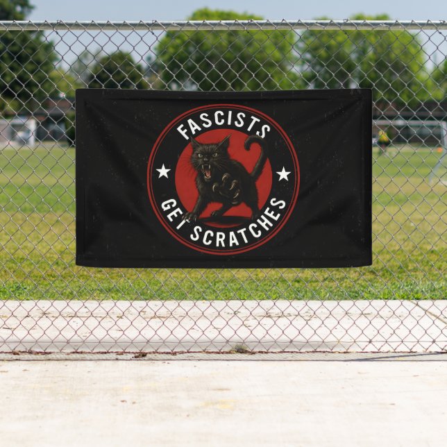 Lona Gatos Contra Fascistas (In situ)