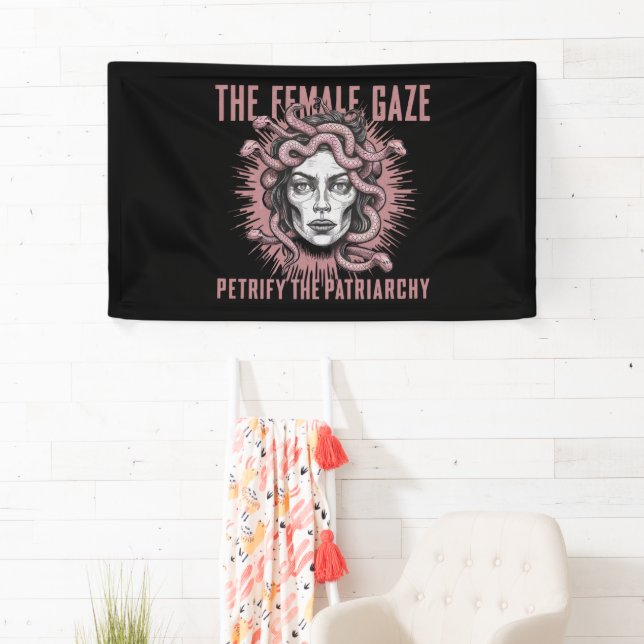 Lona Gaze Petrify El Patriarcado Medusa (In situ)