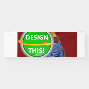 Lona ¡GENIAL! Banner - 2,5' x 8' - Exterior - Personali