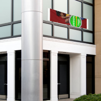 Lona ¡GENIAL! Banner - 2.5'x10' - Exterior con arandela
