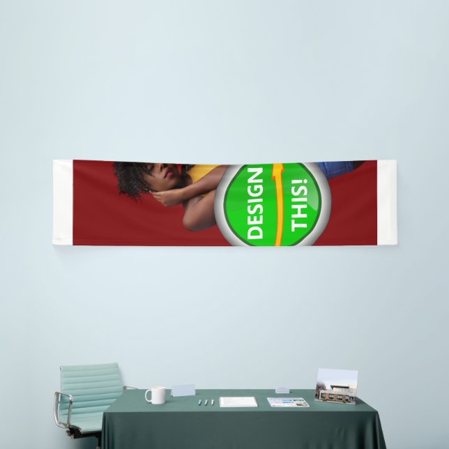 Lona ¡GENIAL! Banner - 2.5'x10' - Interior - Personaliz (Feria)