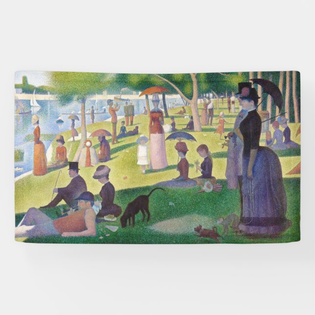 Lona Georges Seurat - Domingo en La Grande Jatte (Horizontal)
