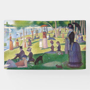 Lona Georges Seurat - Un domingo en La Grande Jatte