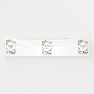 Lona Get Well Soon Blues 2.5x12 Vinilo Banner