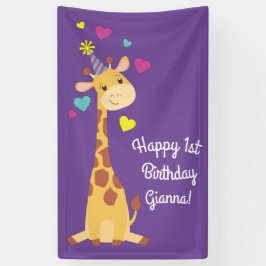 Lona Giraffe Birthday