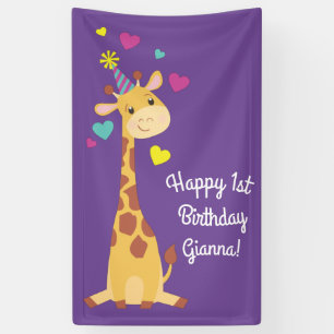 Lona Giraffe Birthday