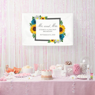 Lona Girasol Rosa Daisy Floral Boda