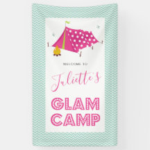 Glam Camp Makover Spa Birthday