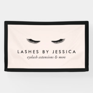 Lona Glam Eyelashes Classic Black and Pink