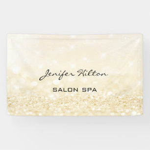 Lona Glamorosa moda moderna falso purpurinoso de oro