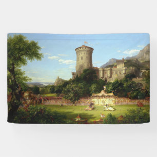 Lona Glorioso pasado (Castillo medieval y Caballeros Jo