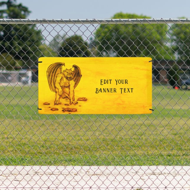 Lona Golem Gargoyle (in situ)