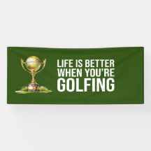 Golf Life es mejor que seas Fiesta golfista