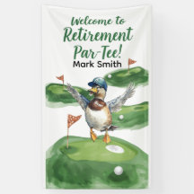 GOLF RETIREMENT Tee off ParTee para golfista