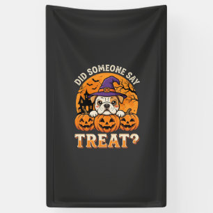 Lona Golosinas para perros de Halloween diseño de calab