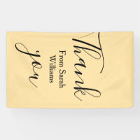 Gracias de agregar nombre amarillo Pastel boho bod
