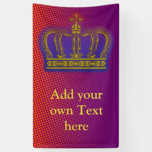 Lona Gradientes de la Corona Real Dorada BG I + tus e i