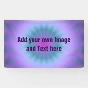 Lona Gradientes rayas - violeta rosa azul + tus ideas