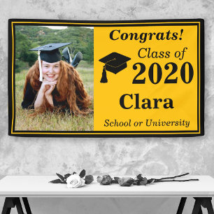 Lona Graduación 2020 de Black Gold Photo Class
