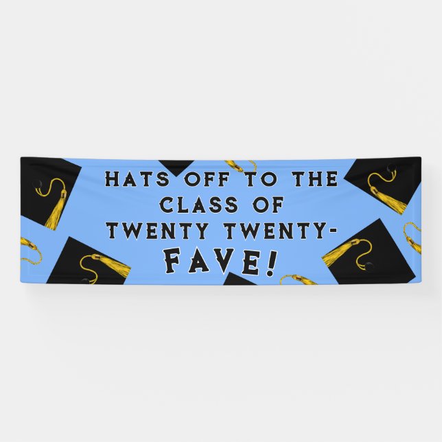 Lona Graduación 2025 Azul claro (Horizontal)