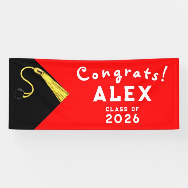 Lona Graduación 2026 (Horizontal)