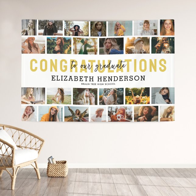 Lona Graduación 26 Graduado de Collage de fotos (Subido por el creador)